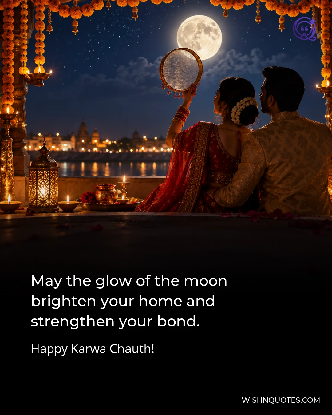 May the glow of the moon brighten your home and strengthen your bond.