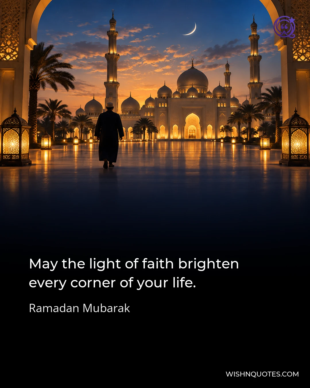 May the light of faith brighten every corner of your life.
