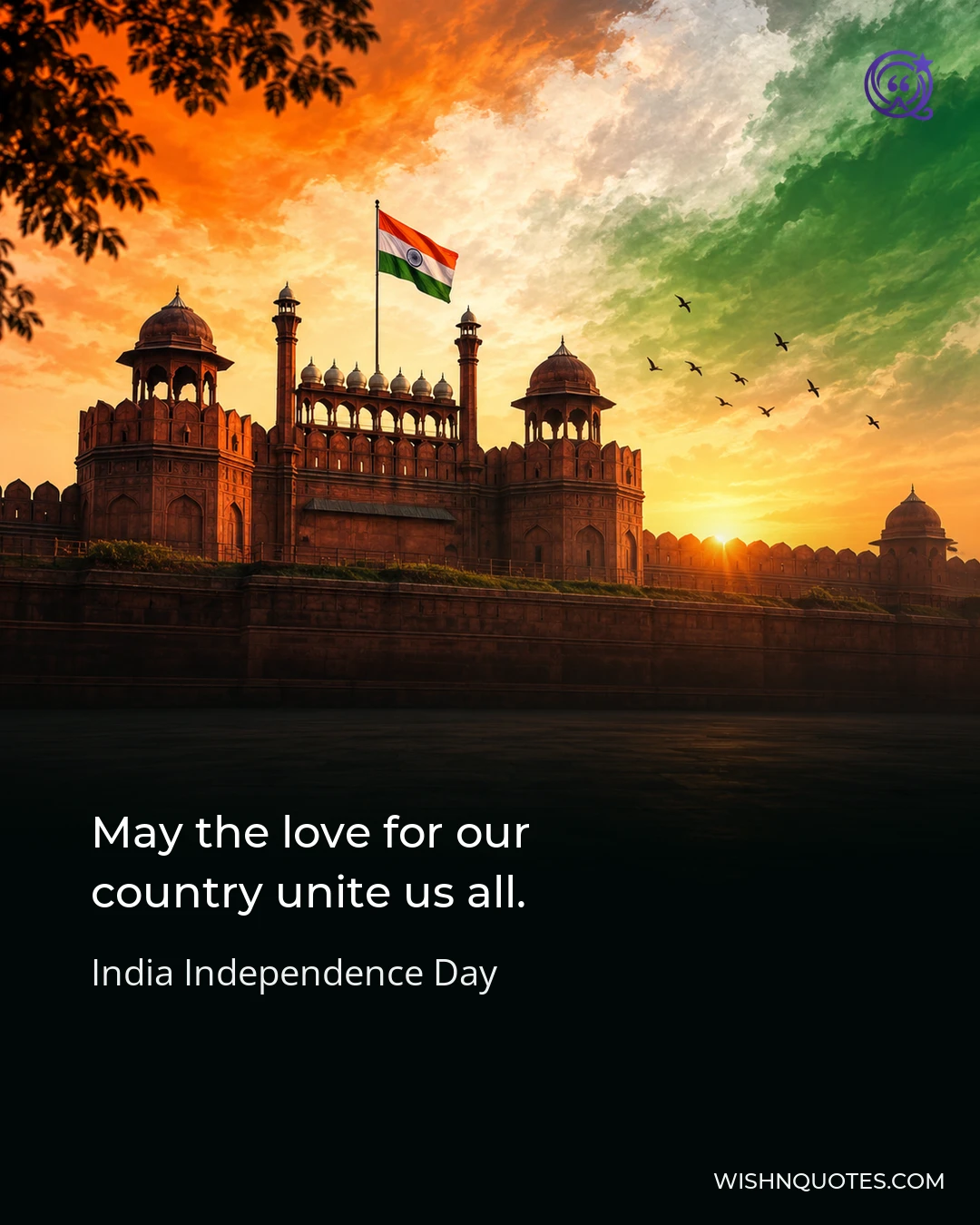 May the love for our country unite us all.