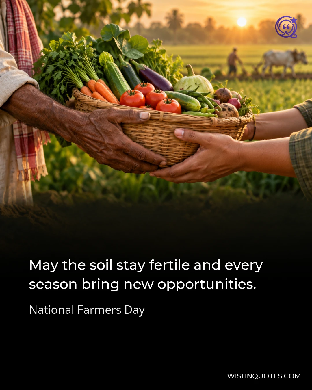 May the soil stay fertile and every season bring new opportunities.
