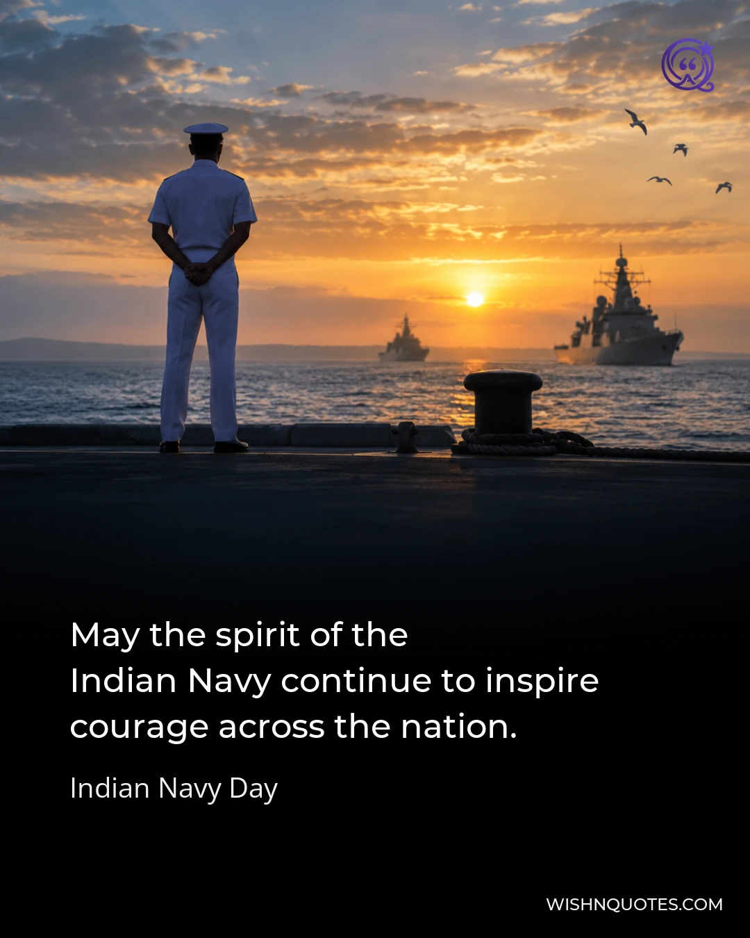 May the spirit of the Indian Navy continue to inspire courage across the nation.