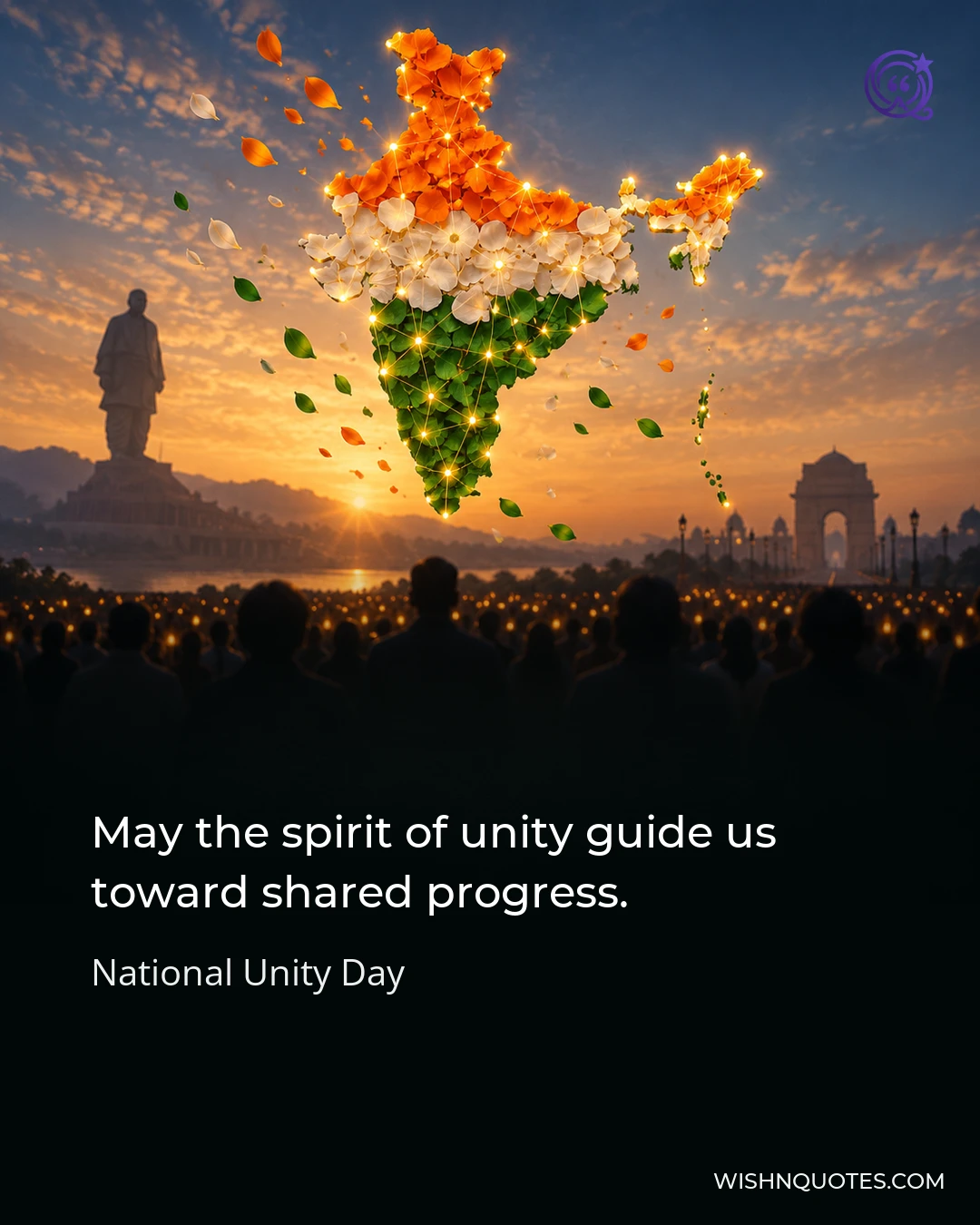 May the spirit of unity guide us toward shared progress.