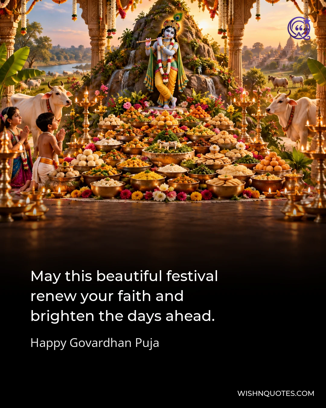 May this beautiful festival renew your faith and brighten the days ahead.