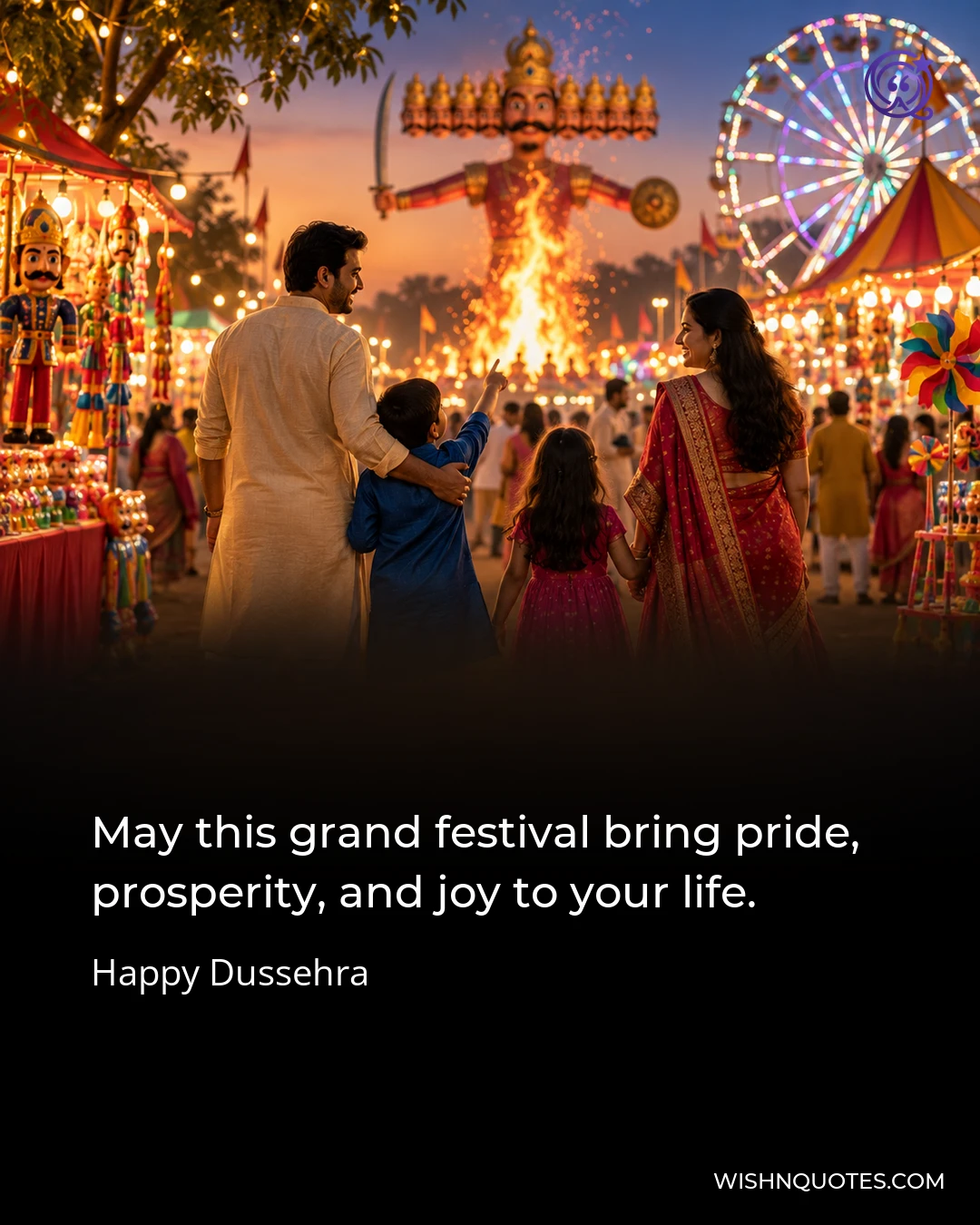 May this grand festival bring pride, prosperity, and joy to your life.