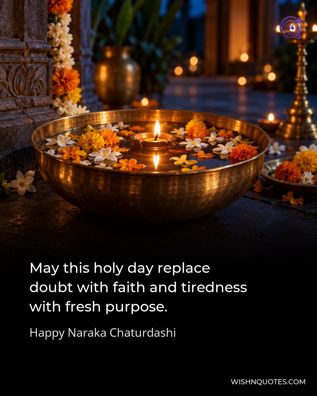 May this holy day replace doubt with faith and tiredness with fresh purpose.