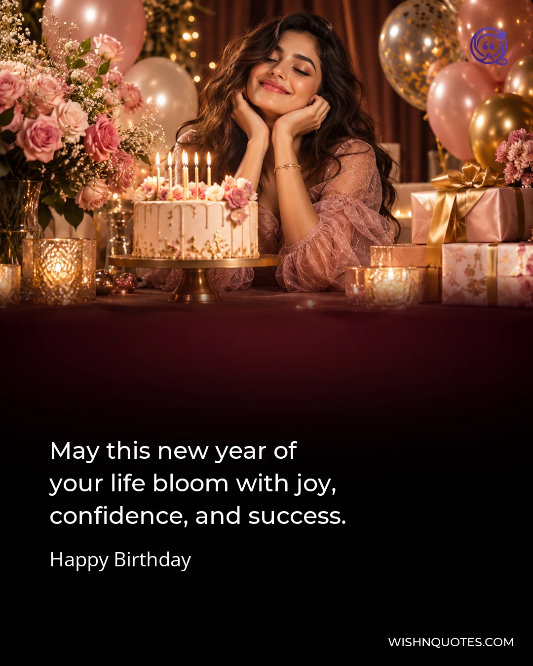 May this new year of your life bloom with joy, confidence, and success.