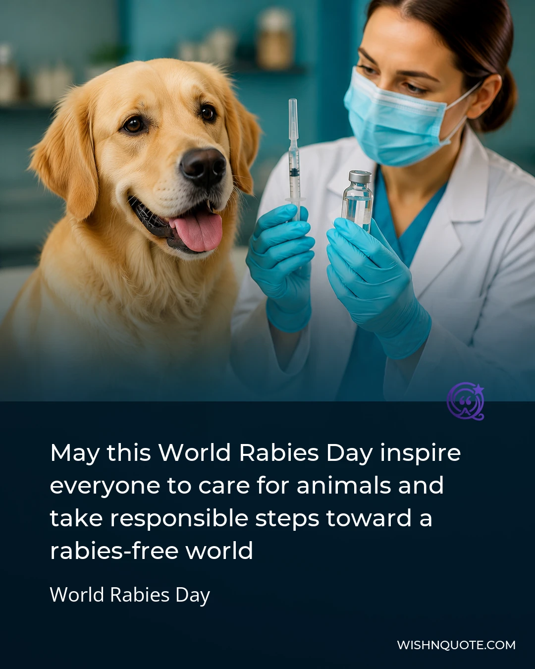 May this World Rabies Day inspire everyone to care for animals and take responsible steps toward a rabies-free world