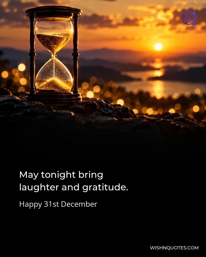 May tonight bring laughter and gratitude.