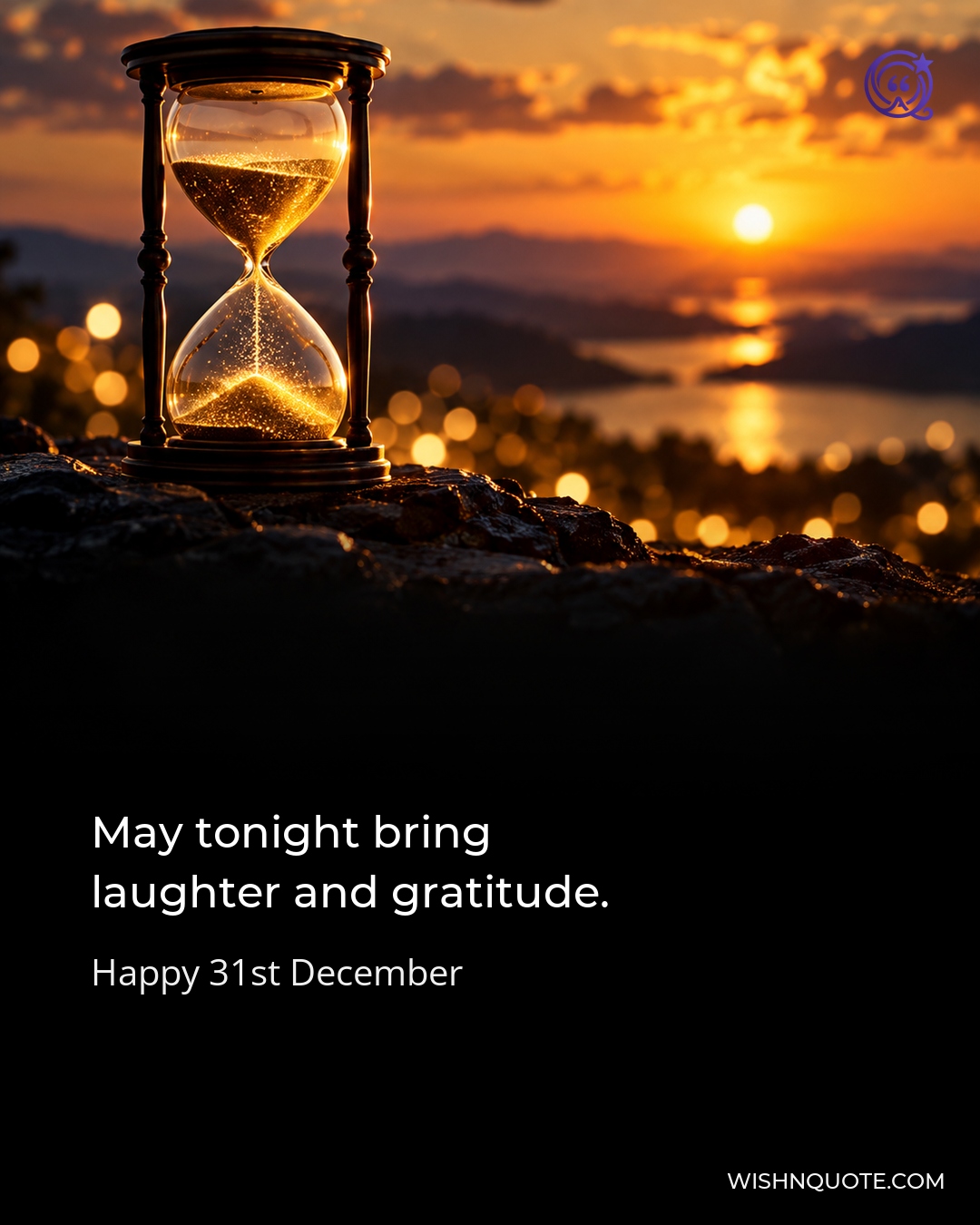 May tonight bring laughter and gratitude.