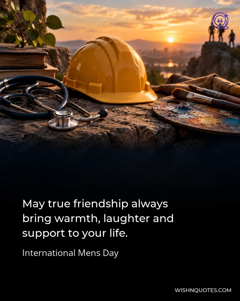 May true friendship always bring warmth, laughter and support to your life.