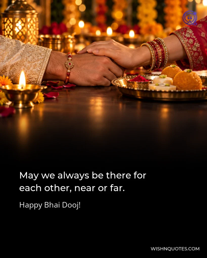 May we always be there for each other, near or far.
