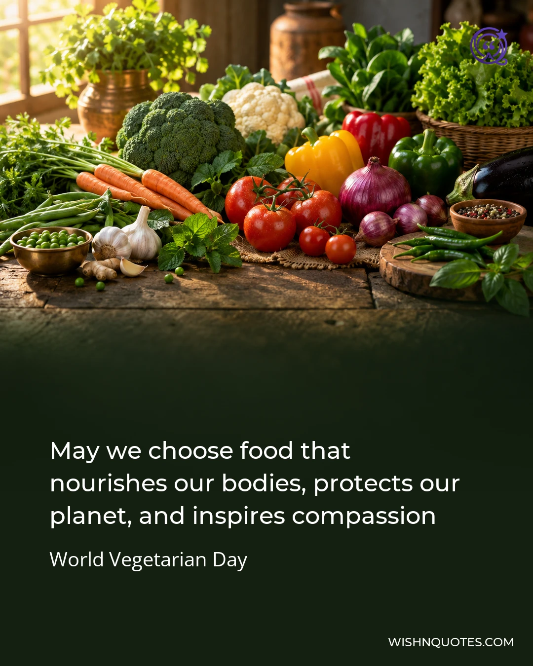 May we choose food that nourishes our bodies, protects our planet, and inspires compassion