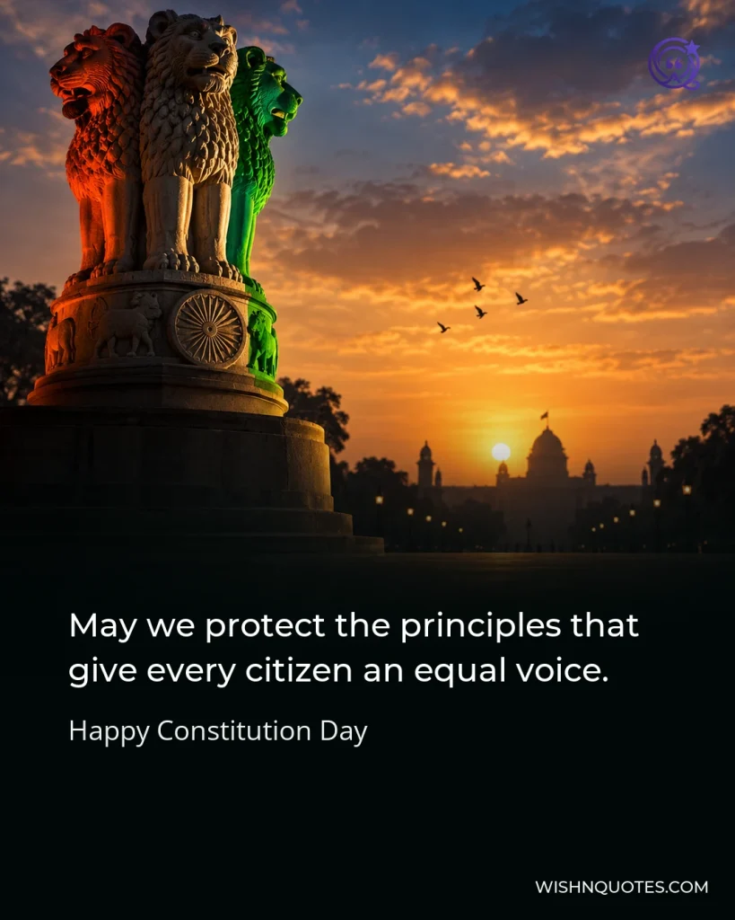 May we protect the principles that give every citizen an equal voice.