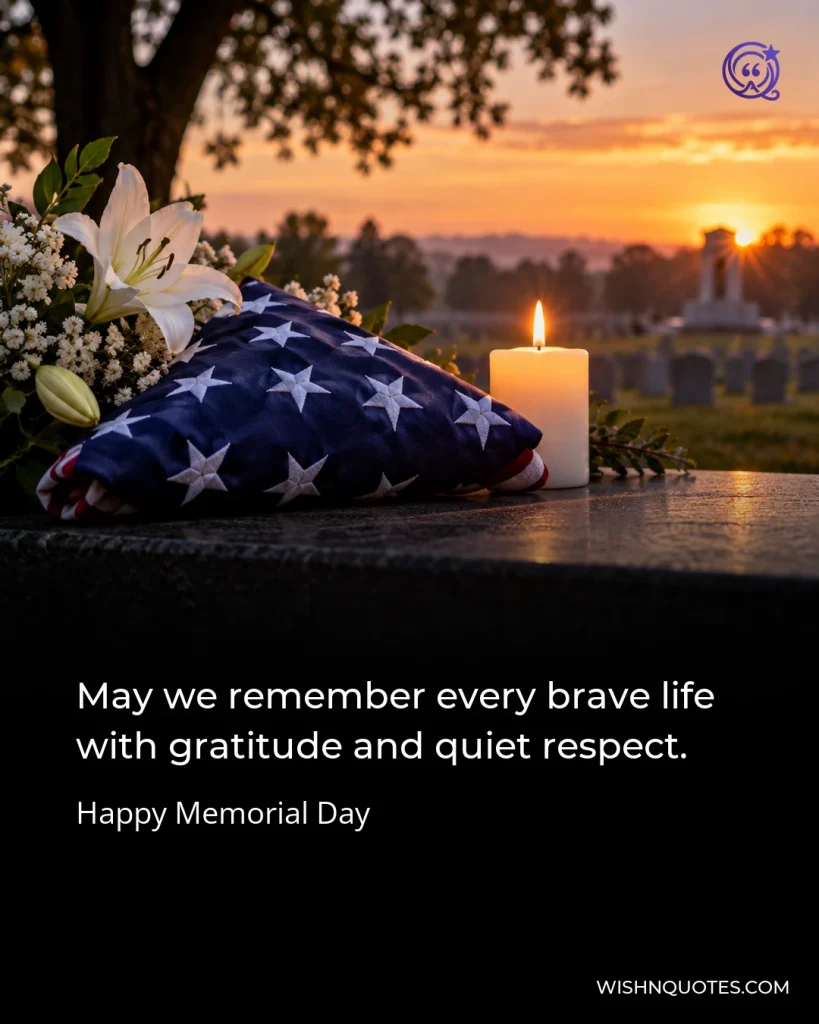 May we remember every brave life with gratitude and quiet respect.