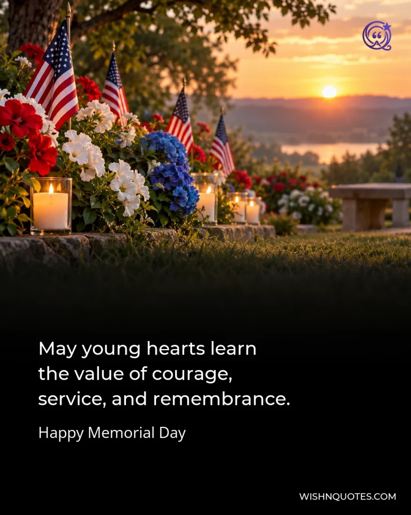 May young hearts learn the value of courage, service, and remembrance.