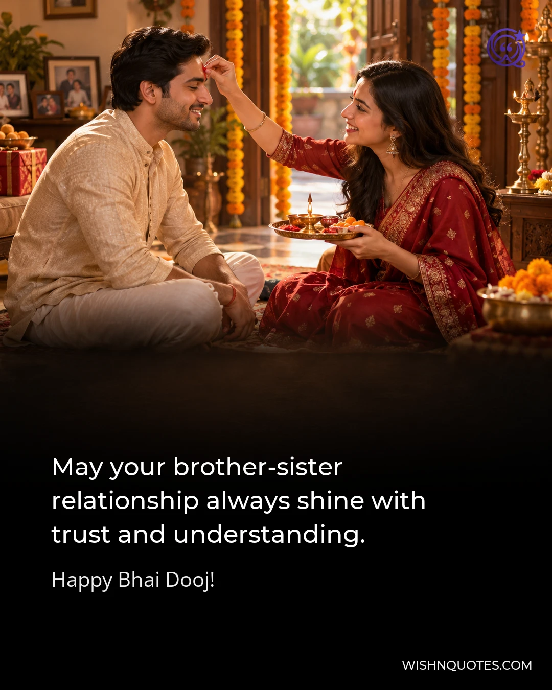 May your brother-sister relationship always shine with trust and understanding.