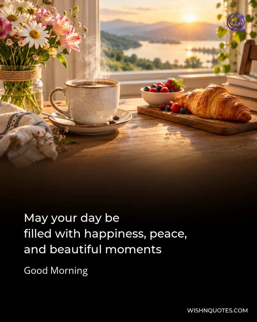 May your day be filled with happiness, peace, and beautiful moments