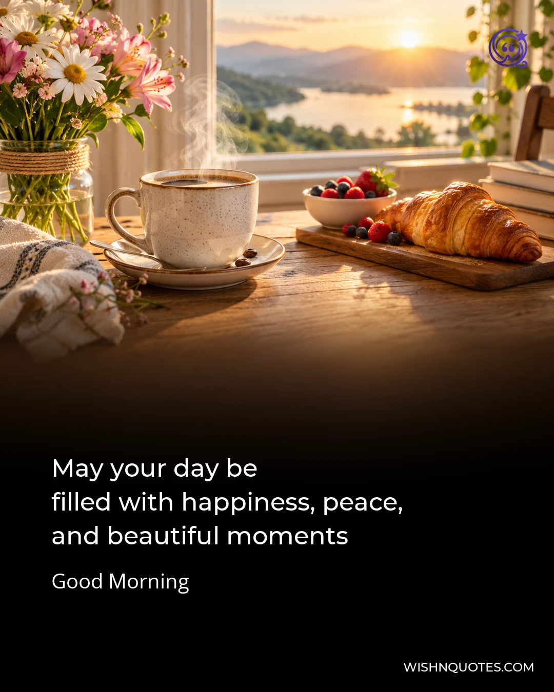 May your day be filled with happiness, peace, and beautiful moments