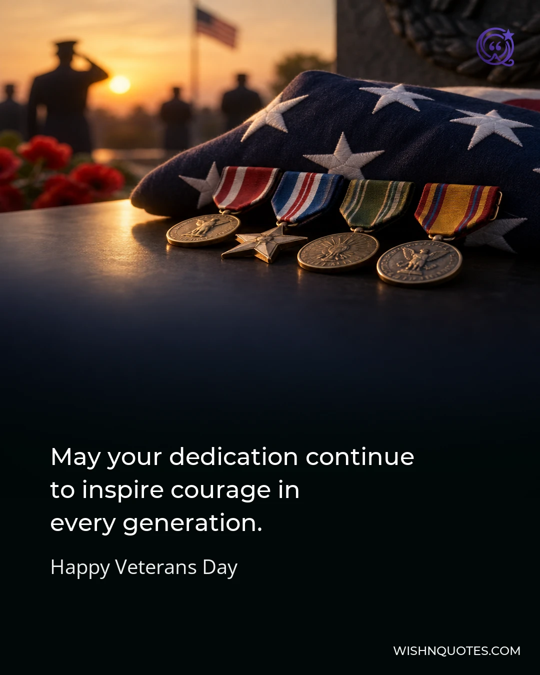 May your dedication continue to inspire courage in every generation.