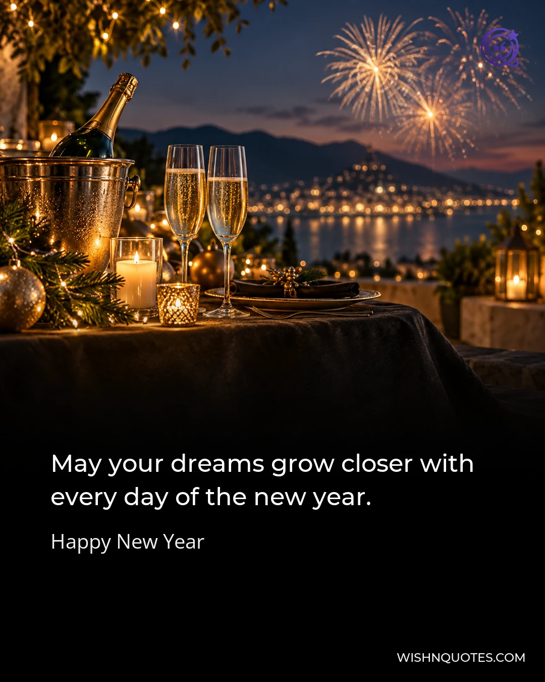 May your dreams grow closer with every day of the new year.