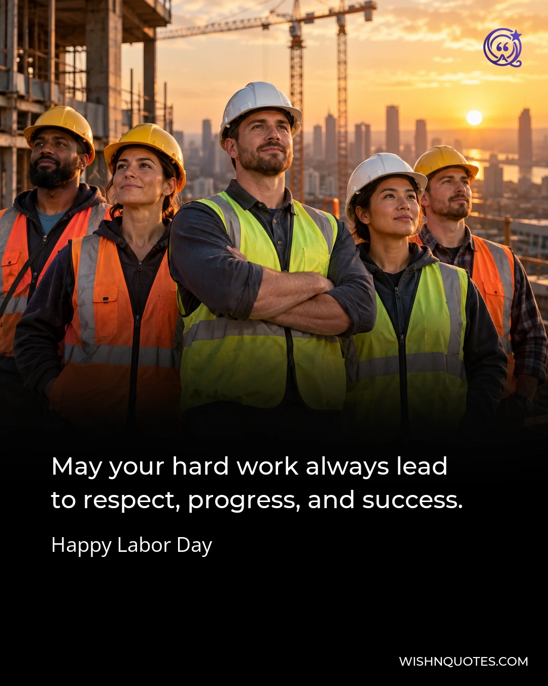 May your hard work always lead to respect, progress, and success.
