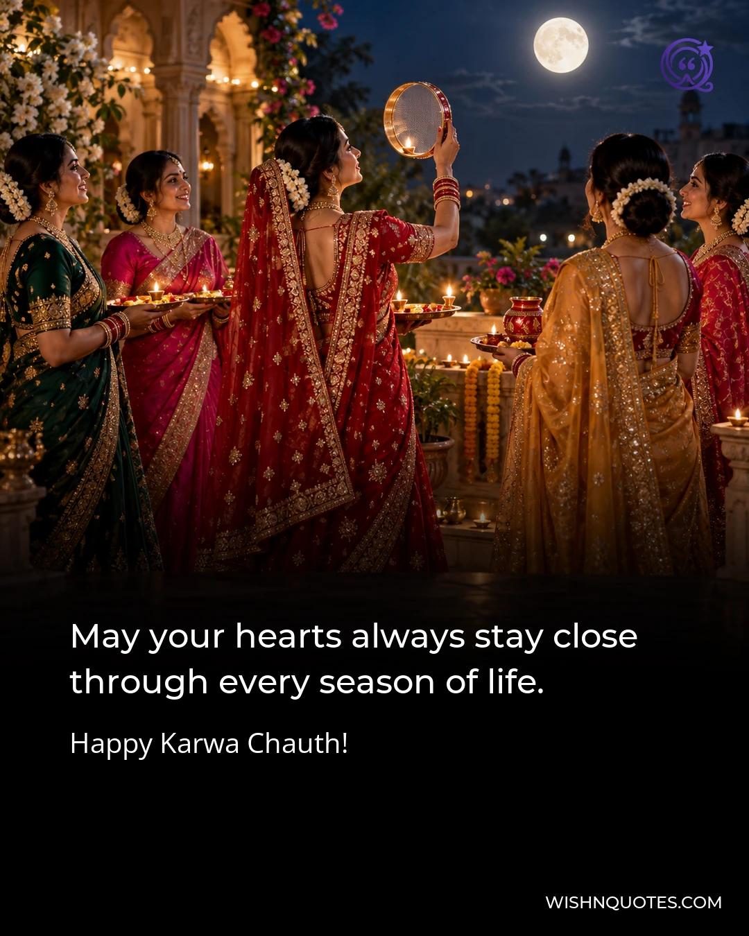 May your hearts always stay close through every season of life.