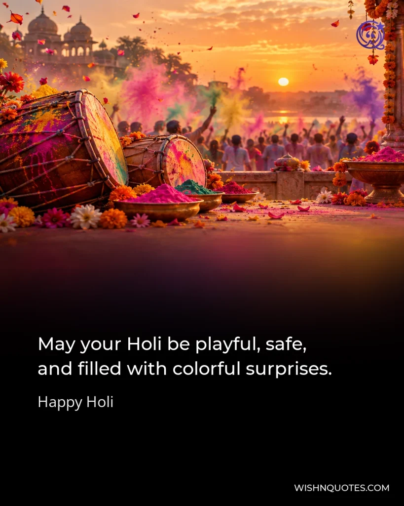 May your Holi be playful, safe, and filled with colorful surprises.