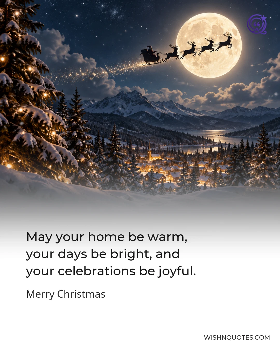 May your home be warm, your days be bright, and your celebrations be joyful.