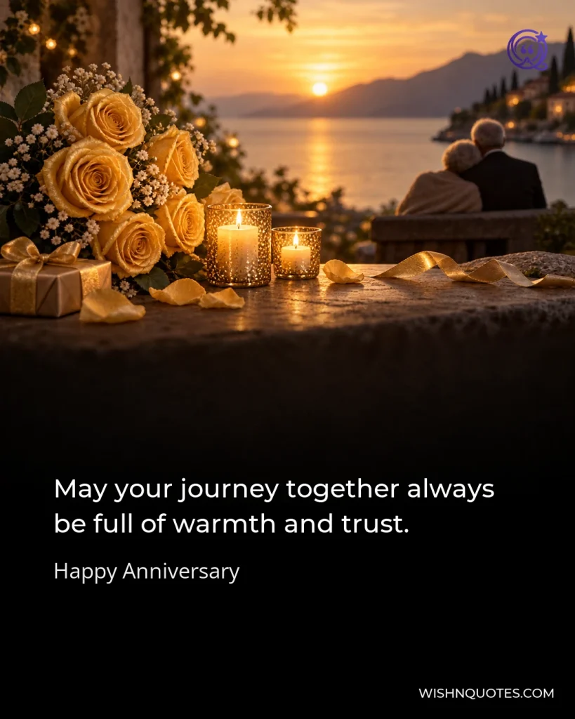 May your journey together always be full of warmth and trust.