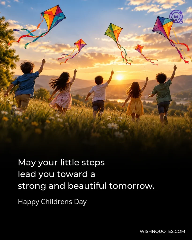 May your little steps lead you toward a strong and beautiful tomorrow.
