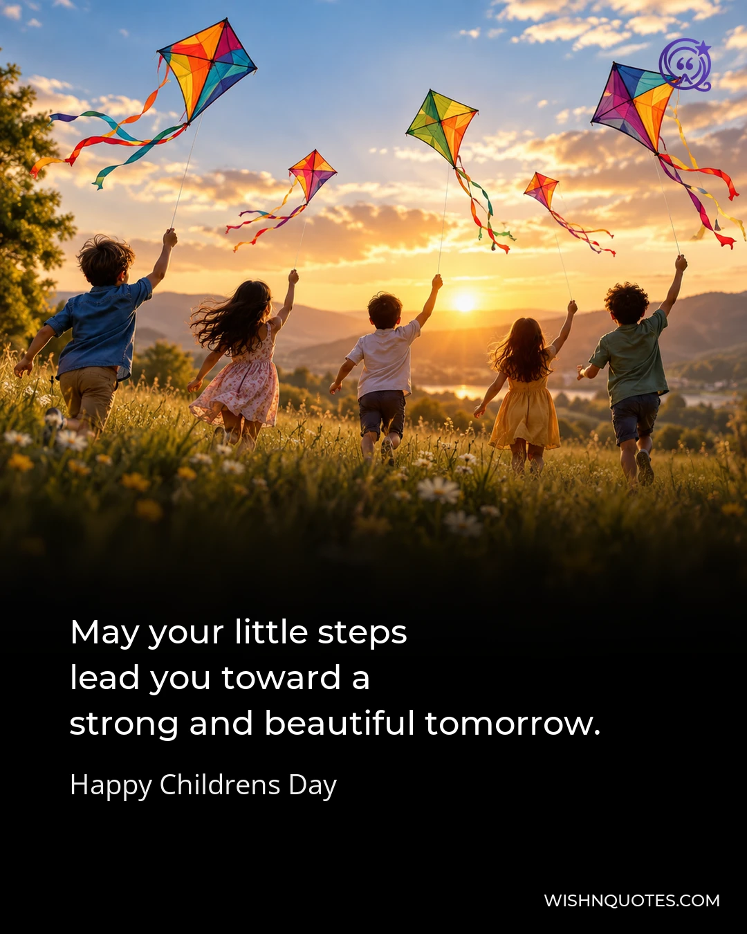 May your little steps lead you toward a strong and beautiful tomorrow.