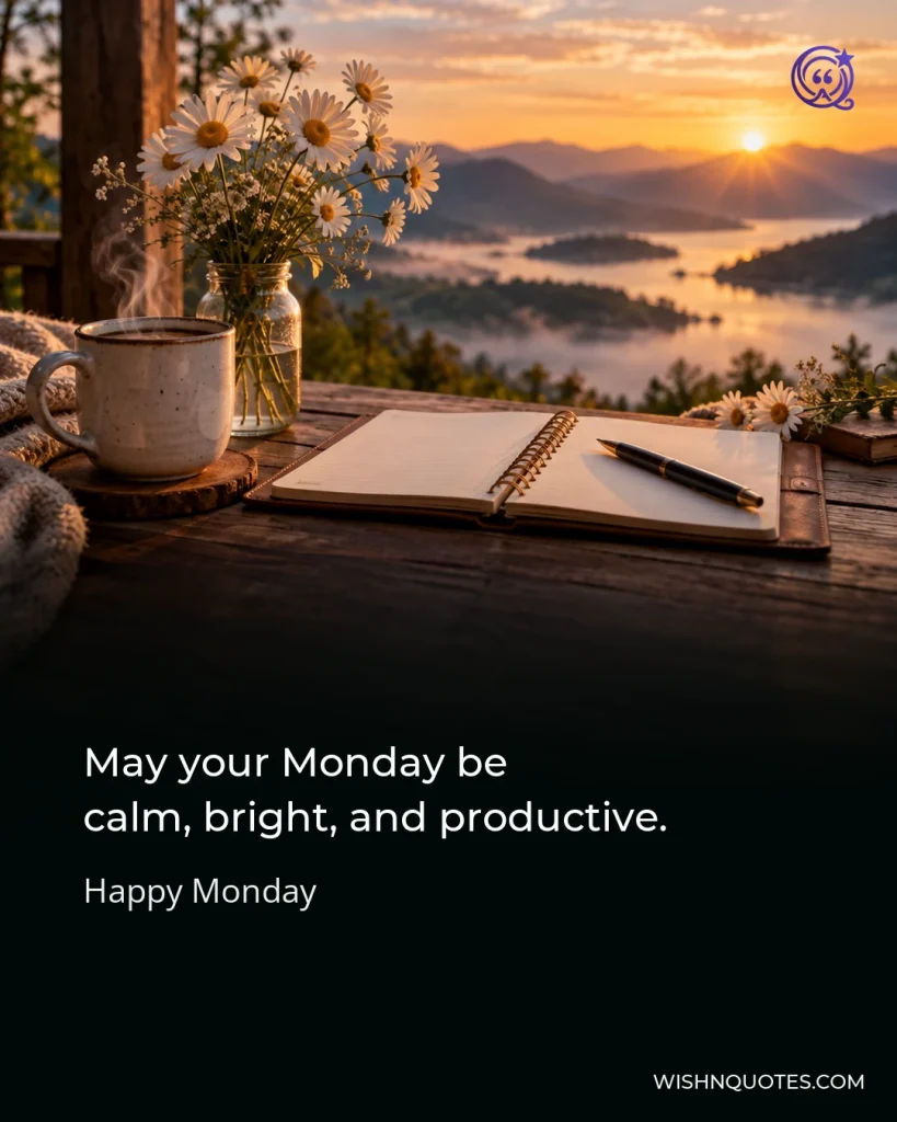 May your Monday be calm, bright, and productive.
