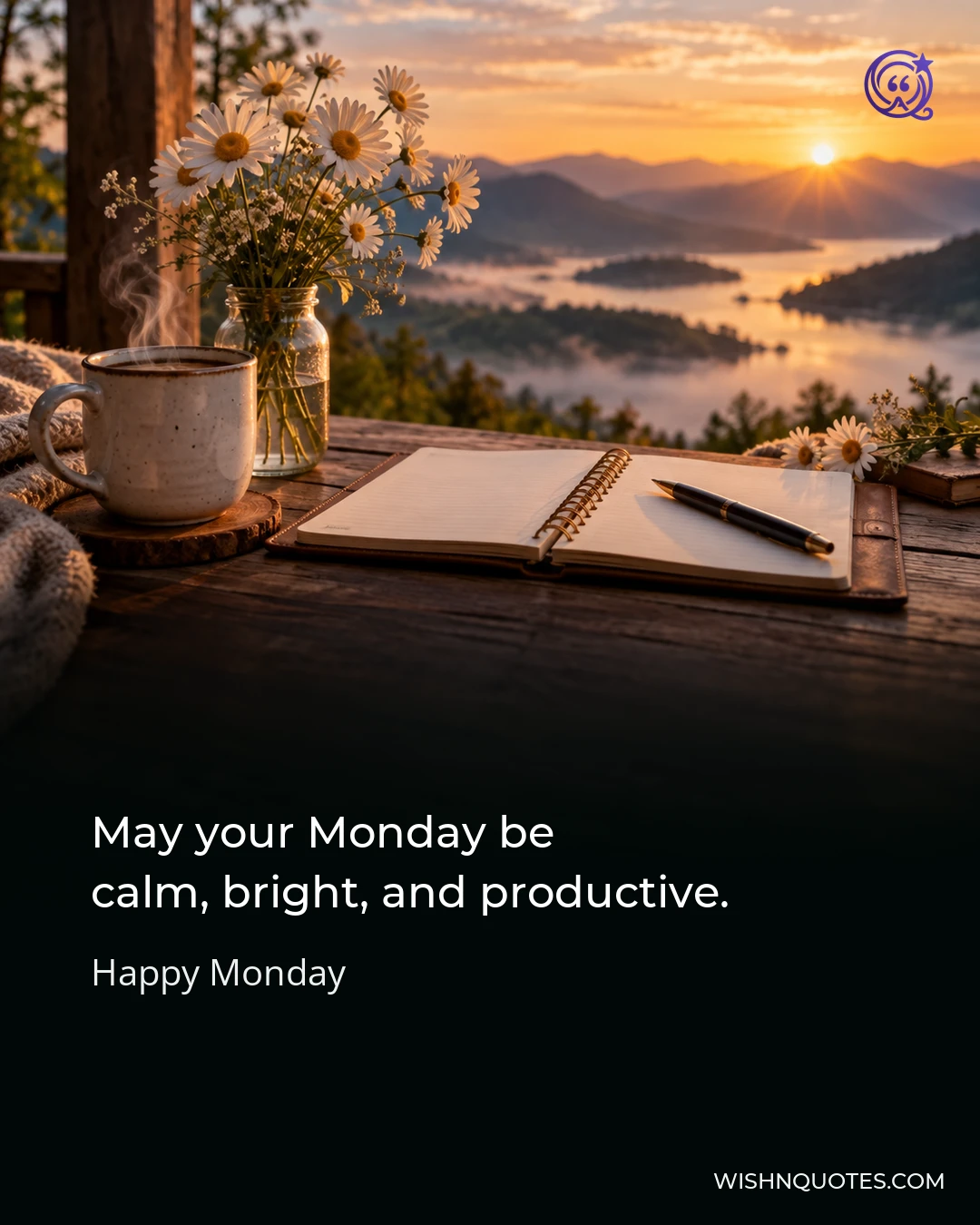 May your Monday be calm, bright, and productive.