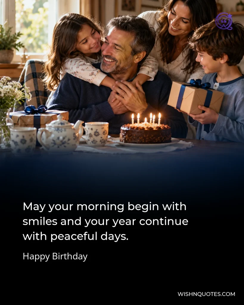 May your morning begin with smiles and your year continue with peaceful days.
