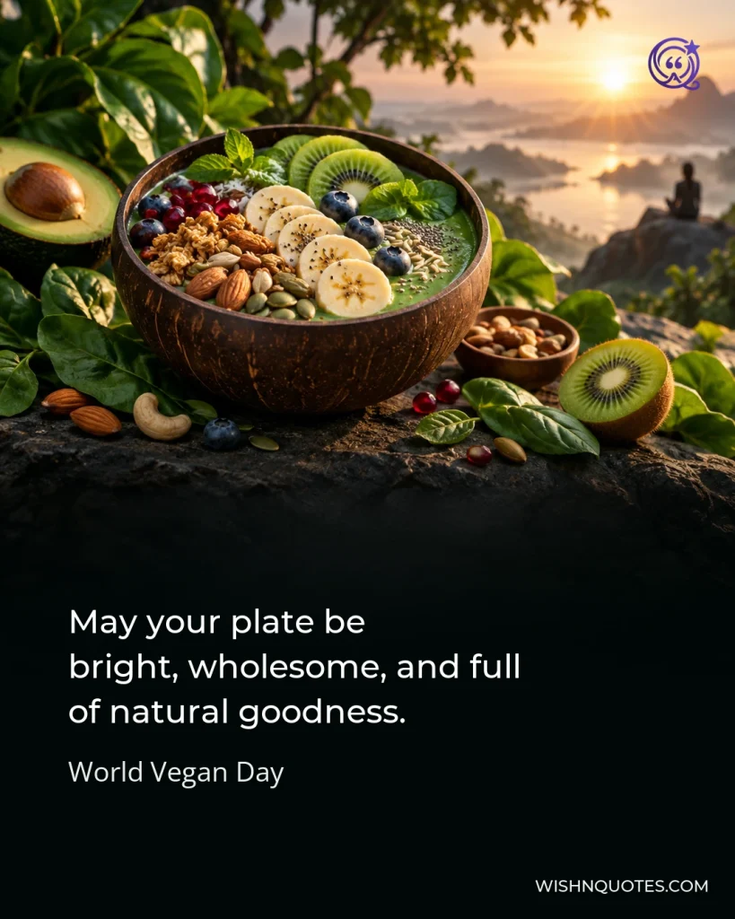 May your plate be bright, wholesome, and full of natural goodness.