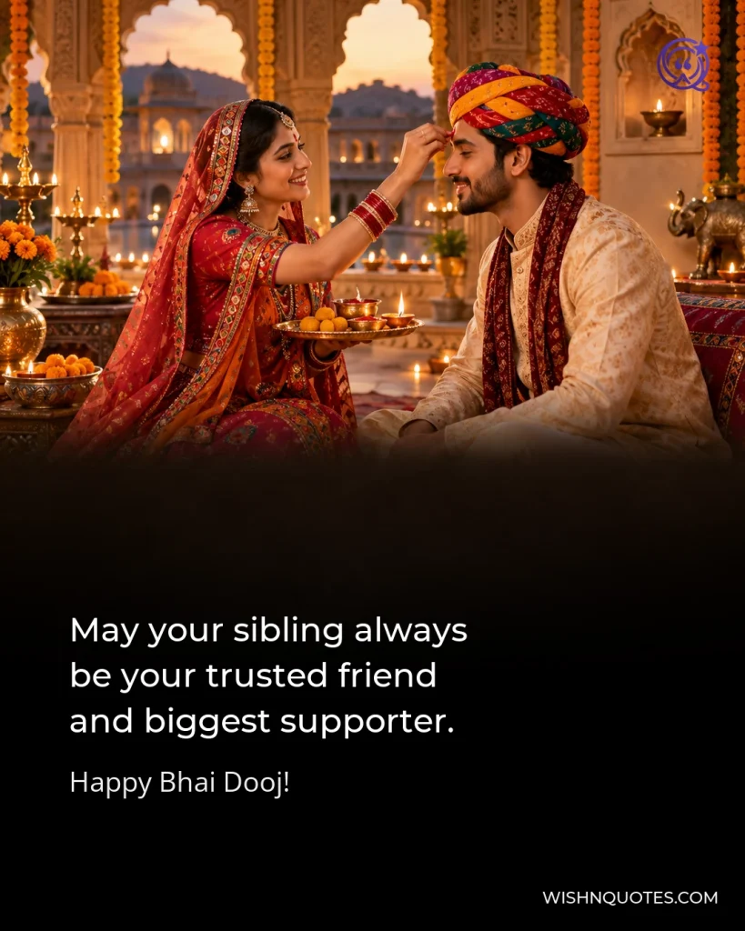 May your sibling always be your trusted friend and biggest supporter.