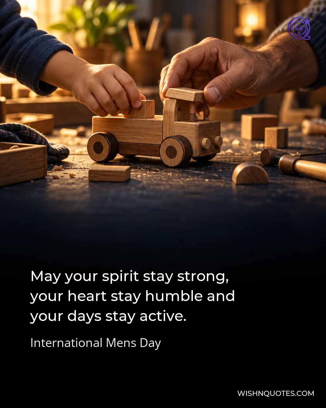 May your spirit stay strong, your heart stay humble and your days stay active.