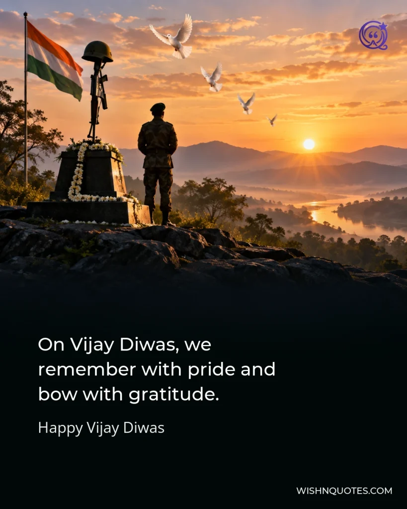 On Vijay Diwas, we remember with pride and bow with gratitude.