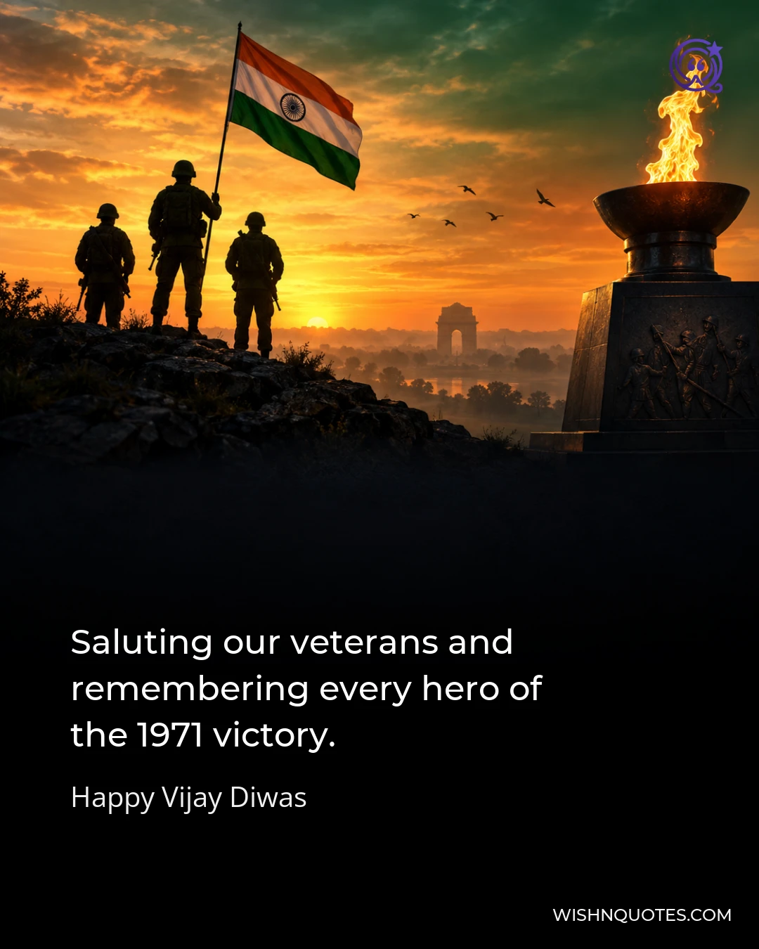 Saluting our veterans and remembering every hero of the 1971 victory.
