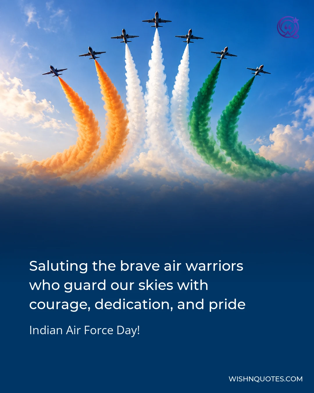 Saluting the brave air warriors who guard our skies with courage, dedication, and pride