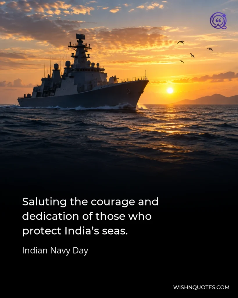 Saluting the courage and dedication of those who protect India’s seas.