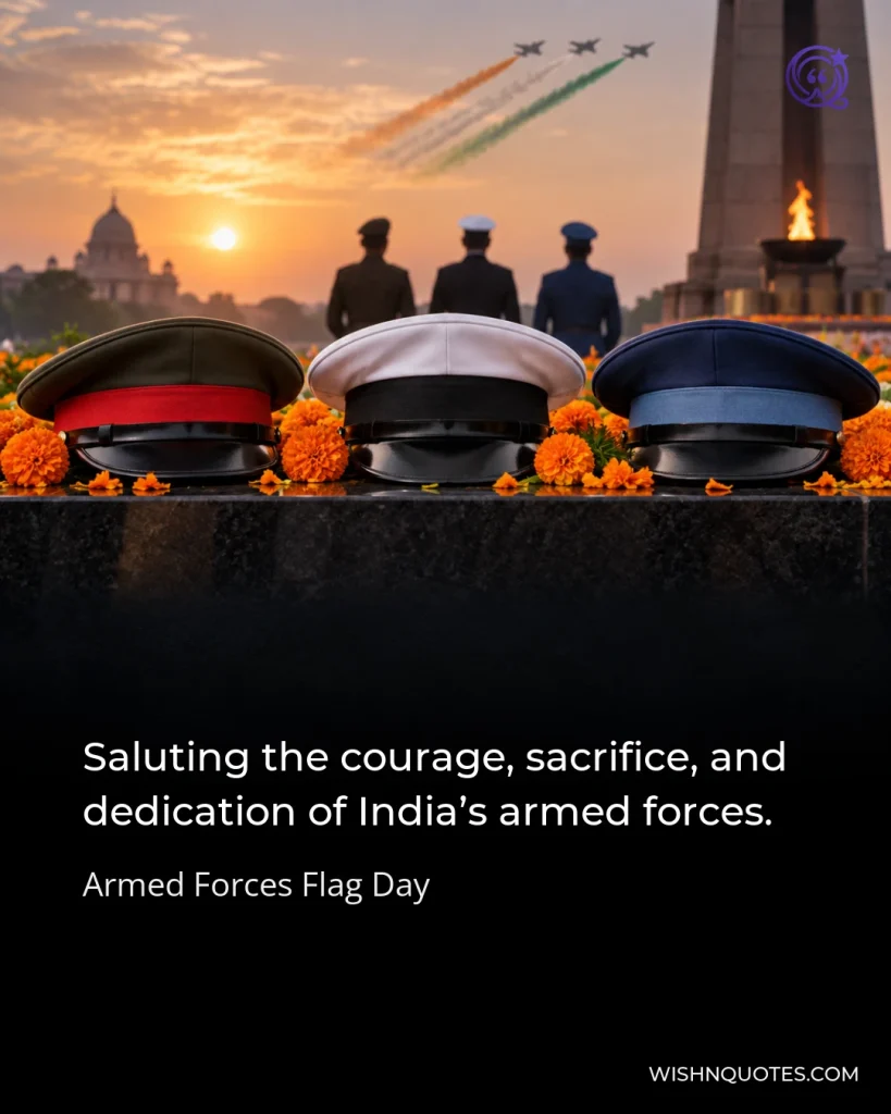Saluting the courage, sacrifice, and dedication of India’s armed forces.