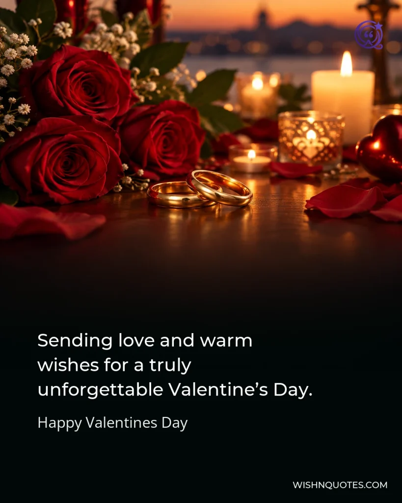 Sending love and warm wishes for a truly unforgettable Valentine’s Day.