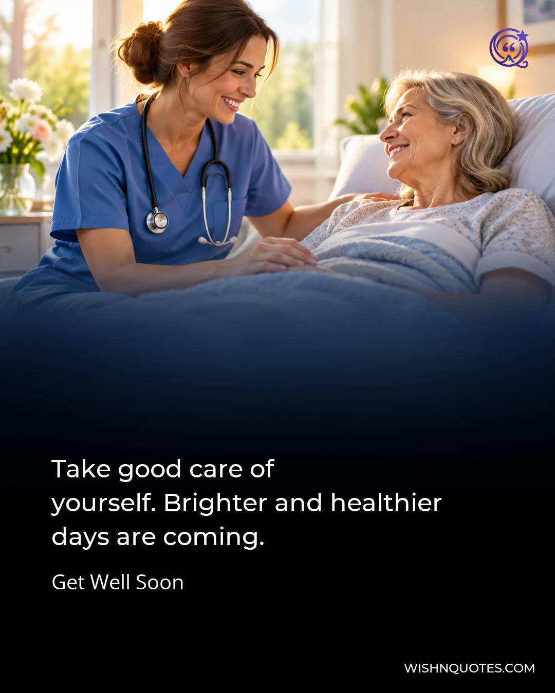 Take good care of yourself. Brighter and healthier days are coming.