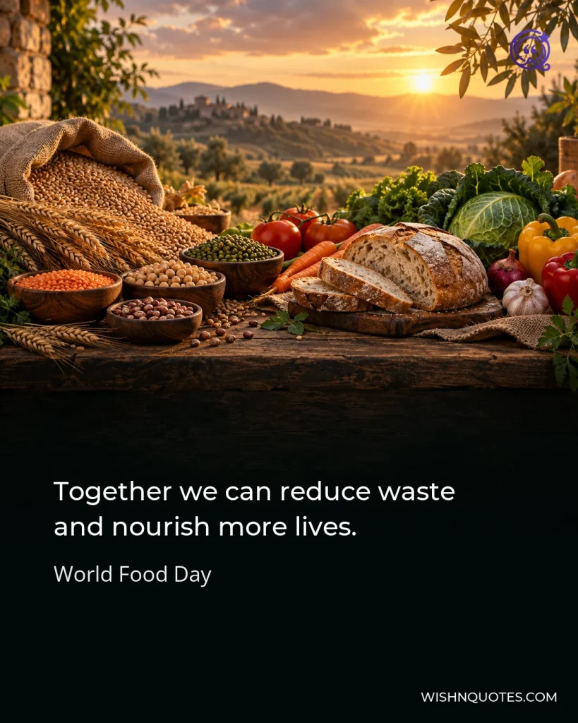 Together we can reduce waste and nourish more lives.