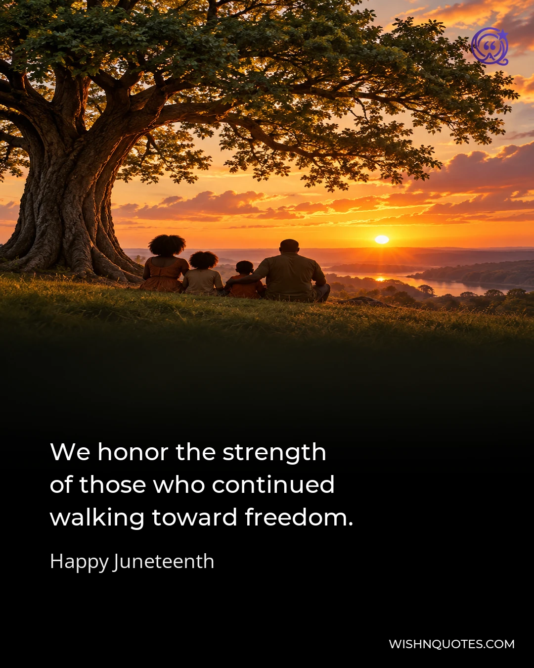 We honor the strength of those who continued walking toward freedom.