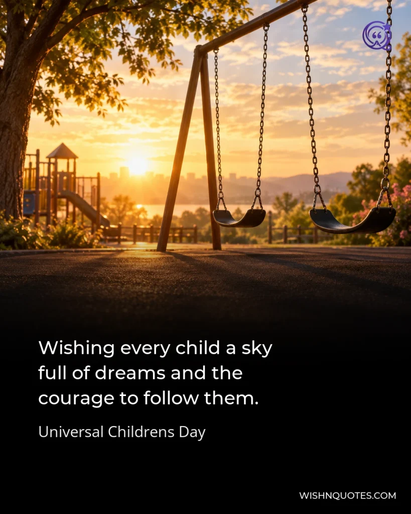 Wishing every child a sky full of dreams and the courage to follow them.
