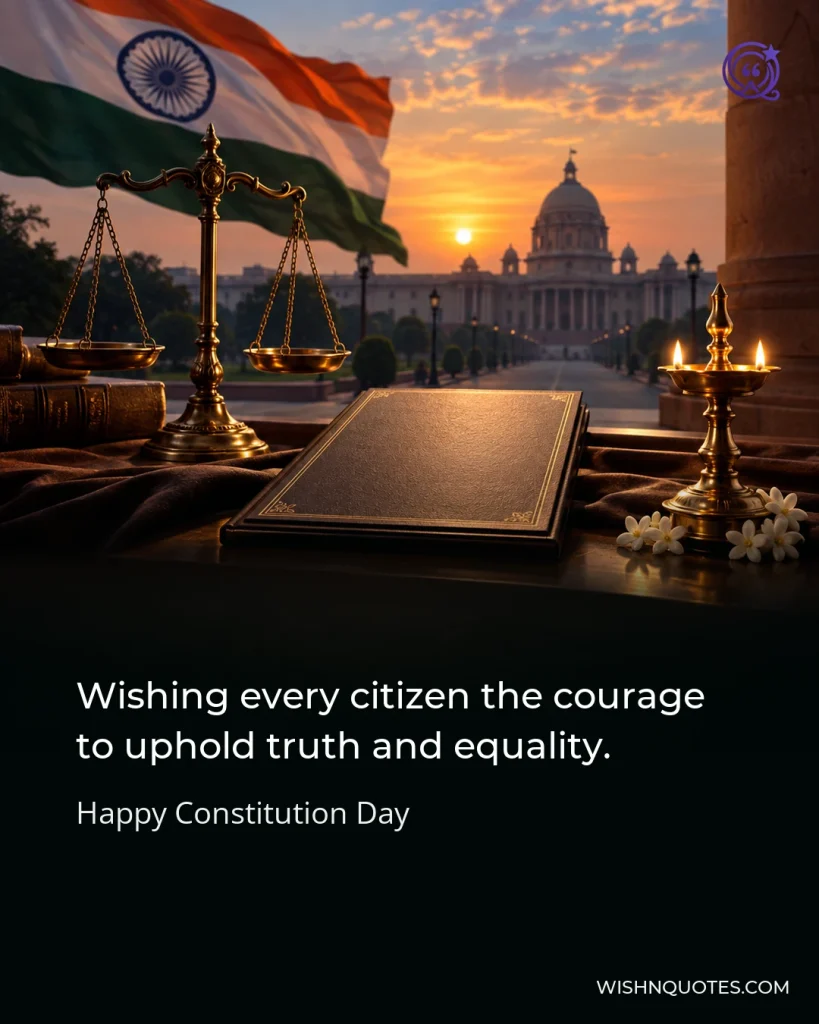 Wishing every citizen the courage to uphold truth and equality.