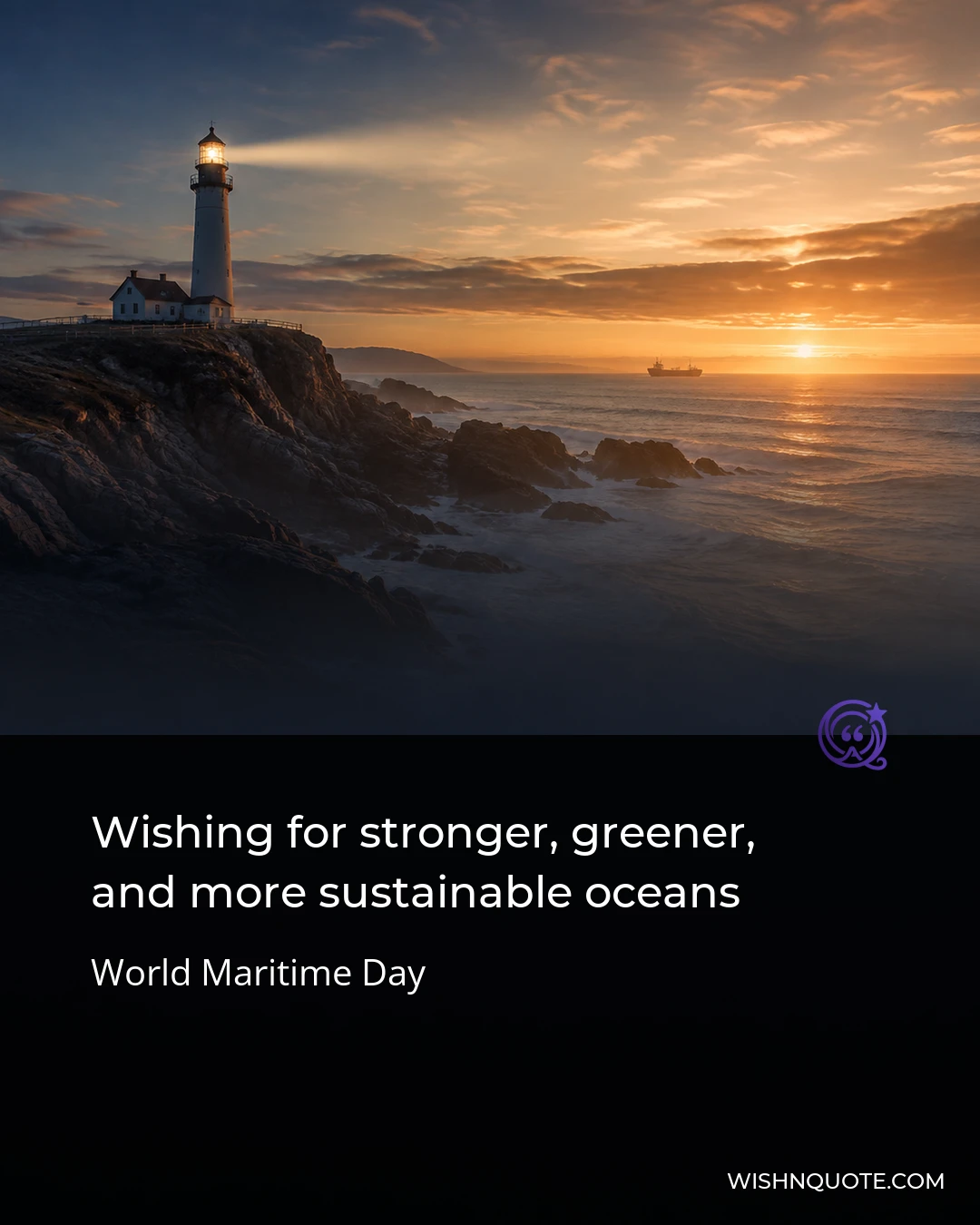 Wishing for stronger, greener, and more sustainable oceans