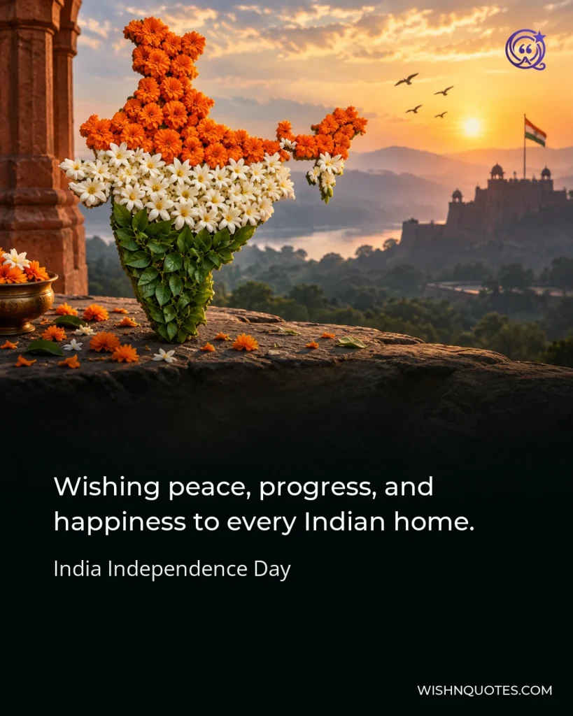 Wishing peace, progress, and happiness to every Indian home.